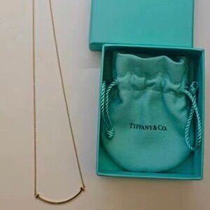 Tiffany & Co. Smiley Face Necklace in Rose Gold